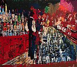 Bar Canvas Paintings - Chicago Key Club Bar